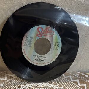 VTG Royalcash Radio Activity 45 rpm Sutra Vinyl Record